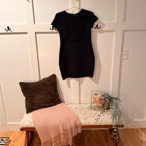 Express Black Cut Out Mini Dress